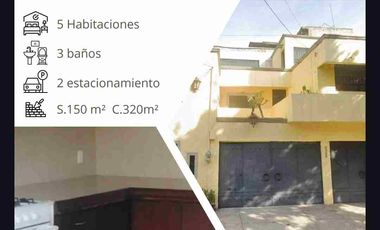 🏡 CASA DE 5 HABITACIONES – GRAN OPORTUNIDAD DE INVERSIÓN EN CDMX