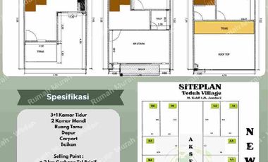 Dijual Rumah Murah Dalam Cluster Di Jagakarsa Jakarta Selatan