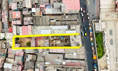 TERRENO EN VENTA 662 M2 JR. ANCASH - CERCADO DE LIMA