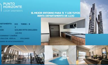 Departamentos de lujo en renta – Punto Horizonte, Lomas de Angelópolis