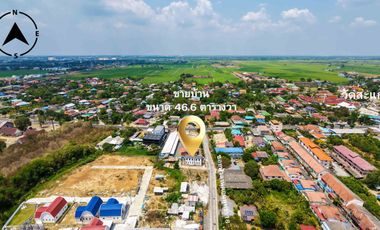 House for sale in Ayutthaya, Uthai District, Thanū Subdistrict, near Wat Sakae, European-style house near Rojana Industrial Estate