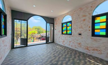 House for sale in Ayutthaya, Uthai District, Thanū Subdistrict, near Wat Sakae, European-style house near Rojana Industrial Estate
