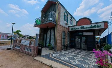 House for sale in Ayutthaya, Uthai District, Thanū Subdistrict, near Wat Sakae, European-style house near Rojana Industrial Estate