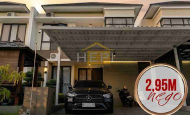 Rumah Mewah 2 Lantai Graha Padma Semarang Dijual Semi Furnish Free Smith Machine Pasti Sehat Bugar