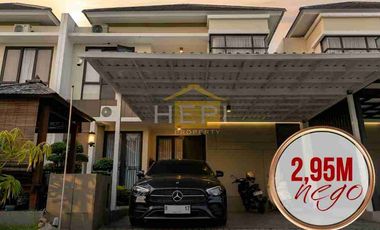 Rumah Mewah 2 Lantai Graha Padma Semarang Dijual Semi Furnish Free Smith Machine Pasti Sehat Bugar