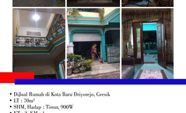 Rumah dijual di Kota Baru Driyorejo, Gadung, Gresik, Jawa Timur