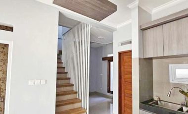 FOR SALE – MODERN 2-STOREY MINIMALIST HOUSE NEAR LUMINTANG FIELD, NORTH DENPASAR