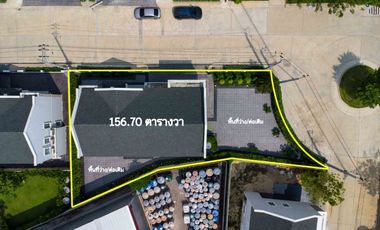 Luxury House for Sale at The Matias Ratchaphruek–Chaengwattana, Largest Plot 156.7 sq.w., Opposite Robinson Ratchaphruek
