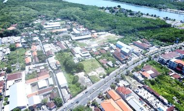 dijual tanah strategis dan bagus di jalan utama bypass ngurah rai pemogan
