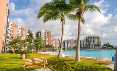 Hermoso departamento amueblado en Dream Lagoon