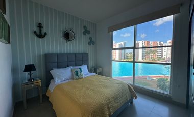 Hermoso departamento amueblado en Dream Lagoon