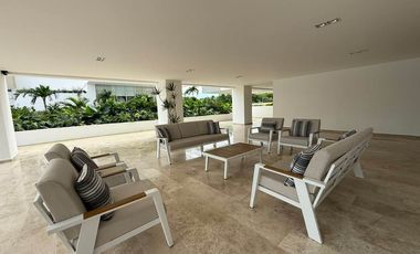 INCREIBLE DEPARTAMENTO AMUEBLADO EN BREZZA TOWERS, ENTRADA DE LA ZONA HOTELERA