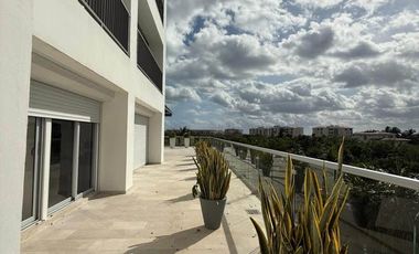 INCREIBLE DEPARTAMENTO AMUEBLADO EN BREZZA TOWERS, ENTRADA DE LA ZONA HOTELERA