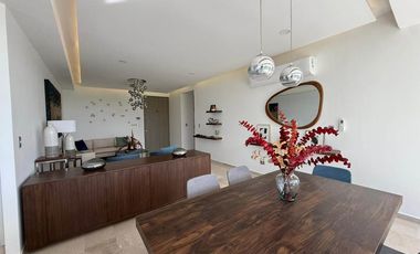 INCREIBLE DEPARTAMENTO AMUEBLADO EN BREZZA TOWERS, ENTRADA DE LA ZONA HOTELERA