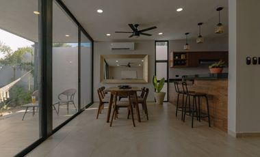 Casa en venta 3 recámaras ENTREGA INMEDIATA al norte de Mérida