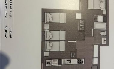 vendemos depto de 3d/1b/1e en condominio en Curauma, Valparaiso