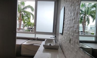 En alquiler lujosa y moderna casa al lago en Isla del Rio, Isla Mocoli, Samborondon