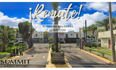 CASA EN REMATE BANCARIO PASEO DE LOS PRINCIPES SAN PEDRO TLAQUEOAQUE