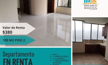 Departamento amplio en renta.