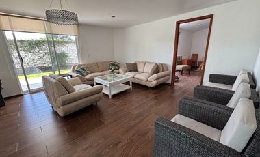 Renta casa amueblada con alberca y jardín. El Cristo Country Club, Atlixco, Puebla