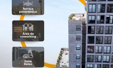 -Departamento 2 recamaras (1 + Flex) en Col. Americana (Entrega inmediata)