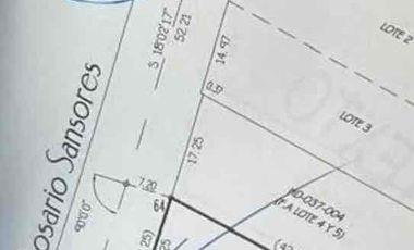 TERRENO EN VENTA ERMITA