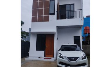 Rumah New 2 Lantai di Sukamaju Baru Depok - Cicilan Mulai 3 JT an Dapat Pegawai Kontrak