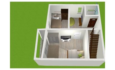 Rumah New 2 Lantai di Sukamaju Baru Depok - Cicilan Mulai 3 JT an Dapat Pegawai Kontrak