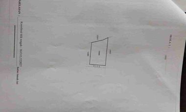 dijual tanah 1063m² IDR 500 juta per are dekat Melasti beach Ungasan Kuta Selatan Badung Bali