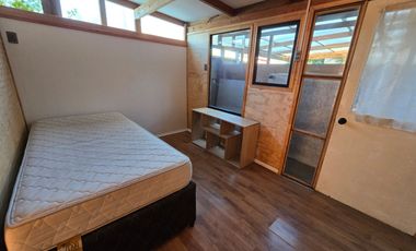 Arriendo Mensual – Acogedora Cabaña Tipo Estudio Amoblada en Valdivia