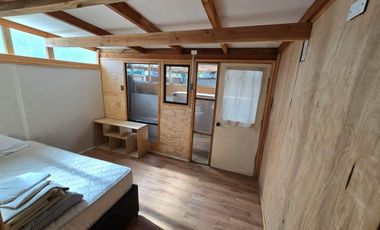 Arriendo Mensual – Acogedora Cabaña Tipo Estudio Amoblada en Valdivia