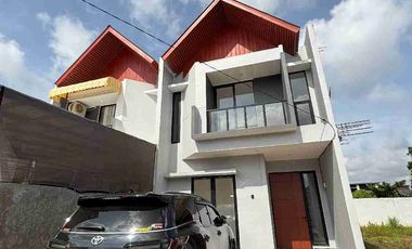 town house dekat bandara SMB. cukup booking 10 juta saja