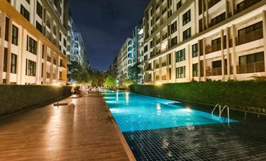 Urgent Sale! House-Sized Condo! Sun to Moon Residence (Ayutthaya): 53 sq.m. unit near Rojana, Hi-Tech, Big C, and Central.