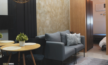 Fully-Furnished 2 Bedroom Unit with Balcony for Rent in Unit B021016 Tower 2 Bloom Residences Paranaque City