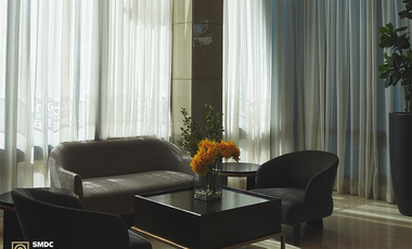 Fully-Furnished 2 Bedroom Unit with Balcony for Rent in Unit B021016 Tower 2 Bloom Residences Paranaque City