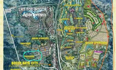 Rumah dikota Bogor timur dekat tol