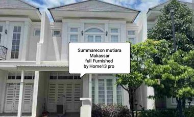 Rumah Dijual BU Summarecon Makassar full perabot
