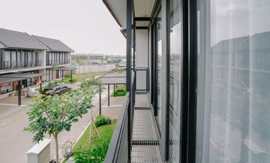 RUMAH KEREN MINIMALIS MODERN 2 LANTAI FULL FURNISHED DEKAT IKEA, SEKOLAH BAIS, CBCS, RUMAH SAKIT, TEMPAT KULINER DI TATAR TARUBHAWANA KBP