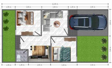 Rumah Dp 8 Jt Samata Gowa dekat Makassar