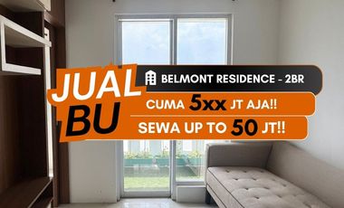 JUAL APARTEMEN BELMONT RESIDENCE 2 BR FULL FURNISHED KEBON JERUK