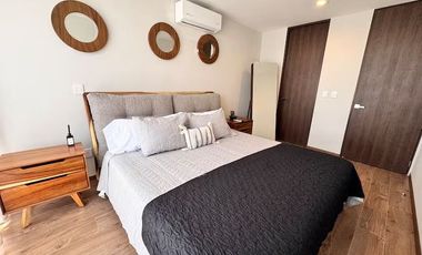 RENTO DEPARTAMENTO AMUEBLADO EN TORRE BASANIA, ZONA DE VILLA DEL JUNCAL, AL NORTE DE LA CD DE LEON