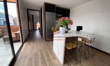 En arriendo departamento amoblado de 1 dormitorio a 1 cuadra del Parque de la Madre -  Suite en Renta
