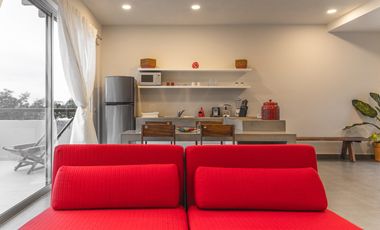 Departamento en Renta | 1 Recámara | Amplia Terraza | Totalmente Amueblado