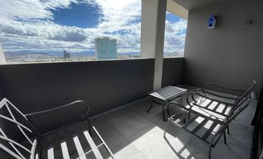 En RENTA hermoso departamento AMUEBLADO y equipado en condominio Alegra, Juriquilla Santa Fe