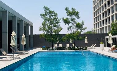 En RENTA hermoso departamento AMUEBLADO y equipado en condominio Alegra, Juriquilla Santa Fe