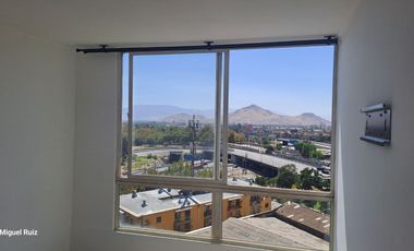 Oportunidad de inversión depto1d1b piso 12 y 13 vista despejada mapocho 1522