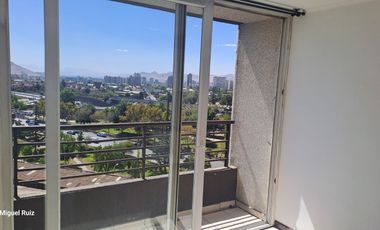 Oportunidad de inversión depto1d1b piso 12 y 13 vista despejada mapocho 1522