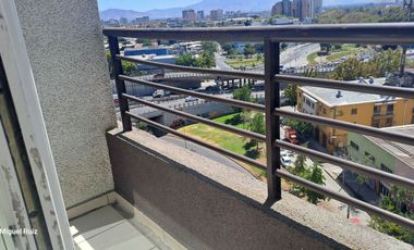 Oportunidad de inversión depto1d1b piso 12 y 13 vista despejada mapocho 1522