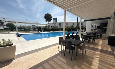 DEPARTAMENTO AMUEBLADO EN RENTA, JURIQUILLA SANTA FE QUERÉTARO