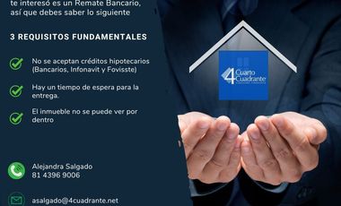 INVERSIÓN INMOBILIARIA EN REMATE BANCARIO | PAGO DE CONTADO
